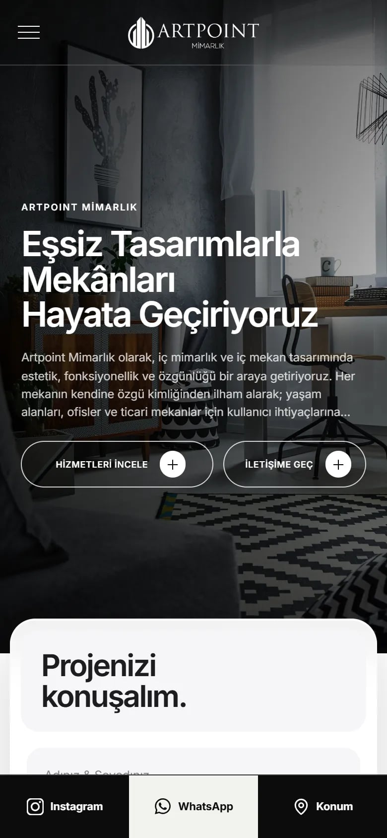 Artpoint Mimarlık — Home page