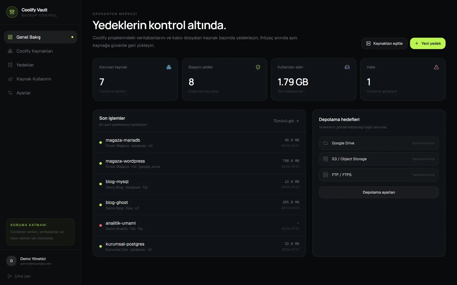 canturan.dev — Sections and inner pages