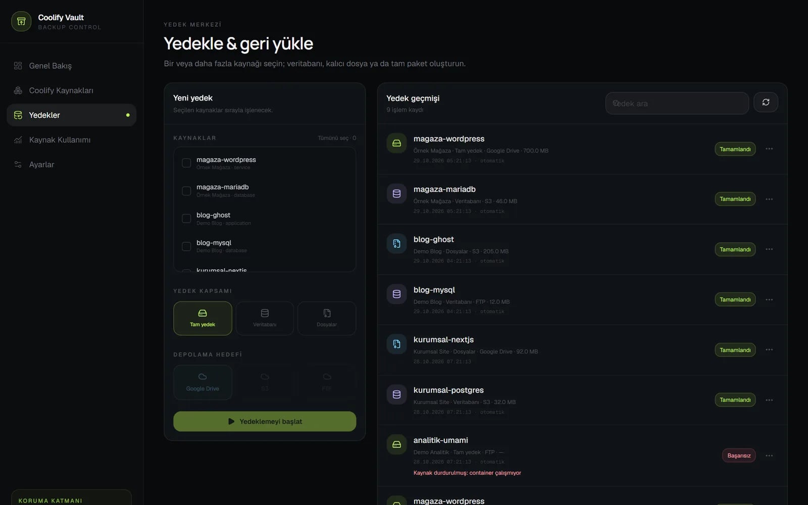 canturan.dev — Sections and inner pages