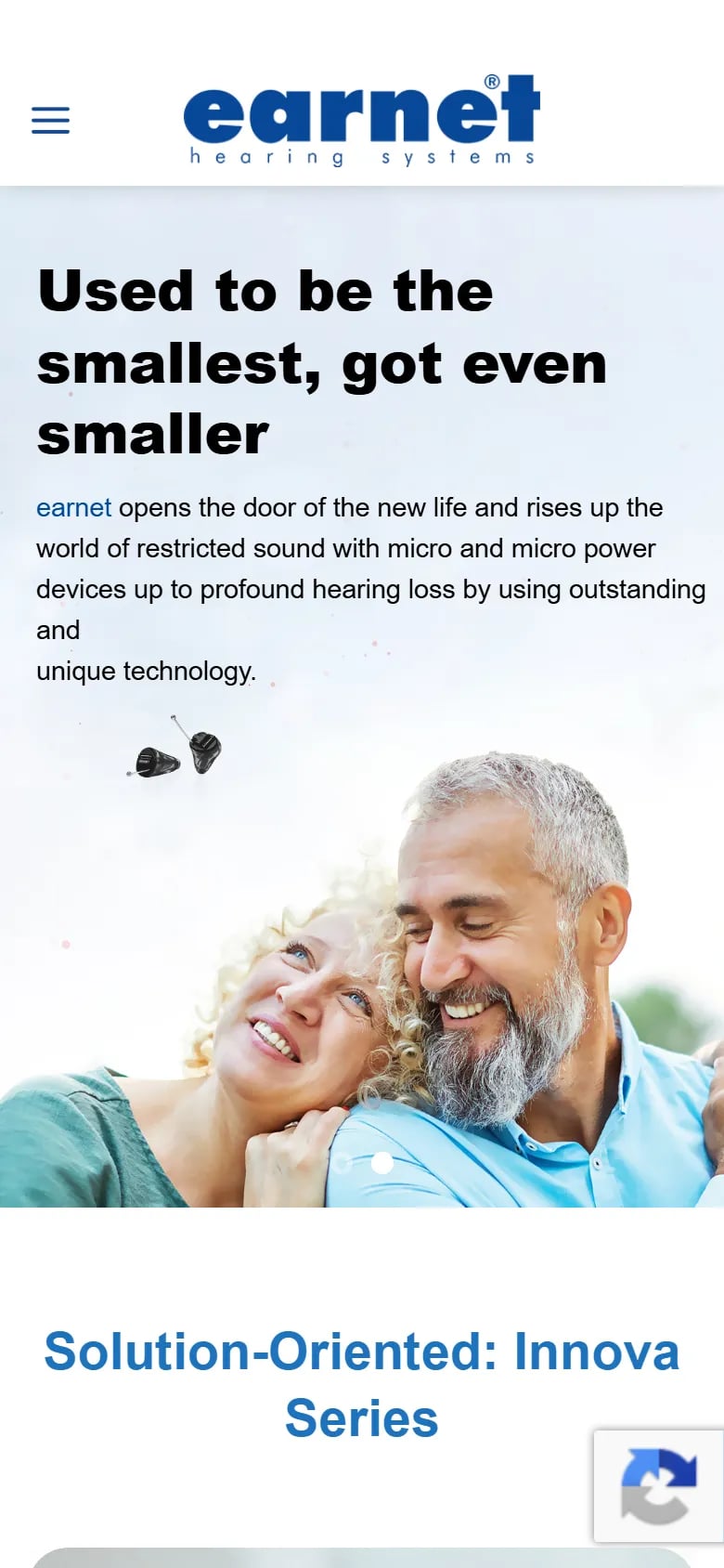 Earnet Hearing — Home page