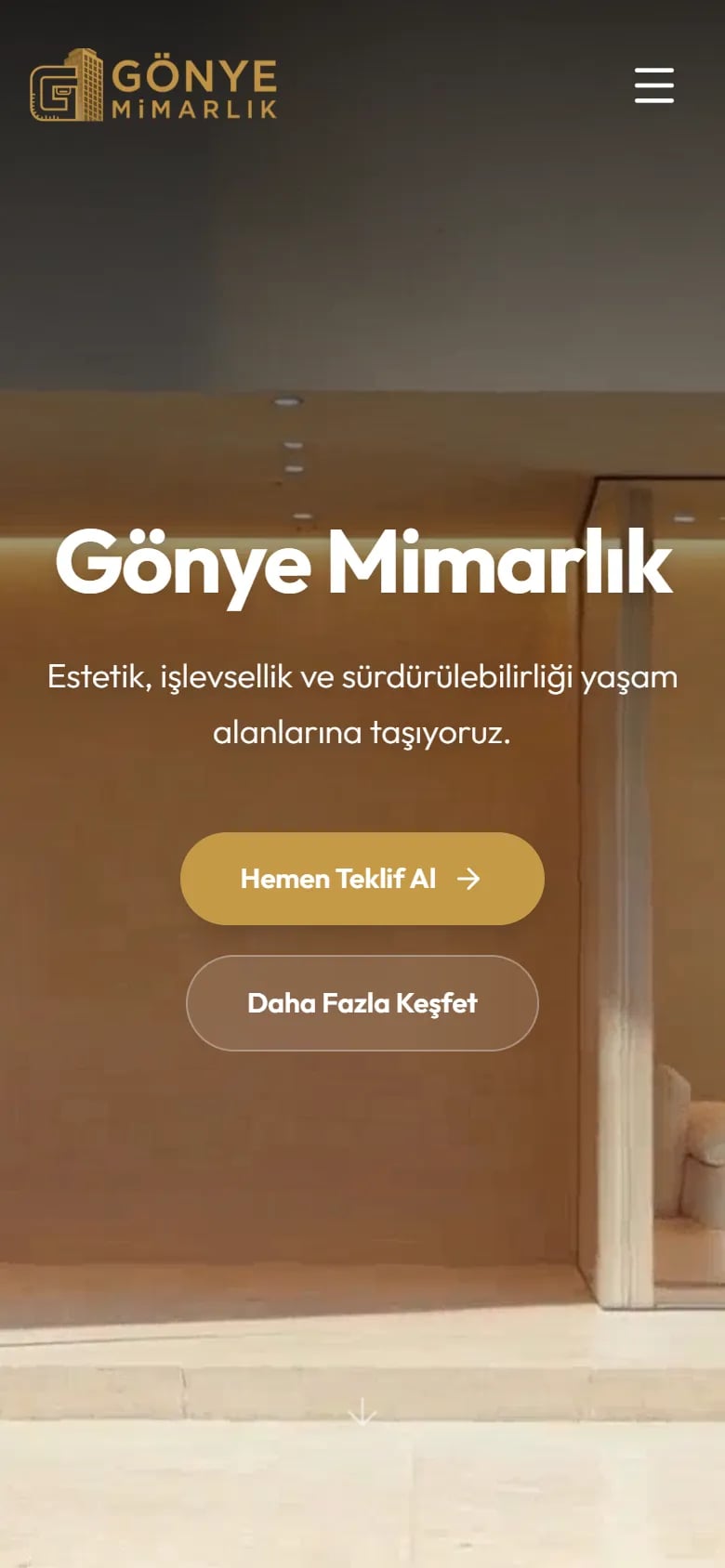 Gönye Mimarlık — Home page