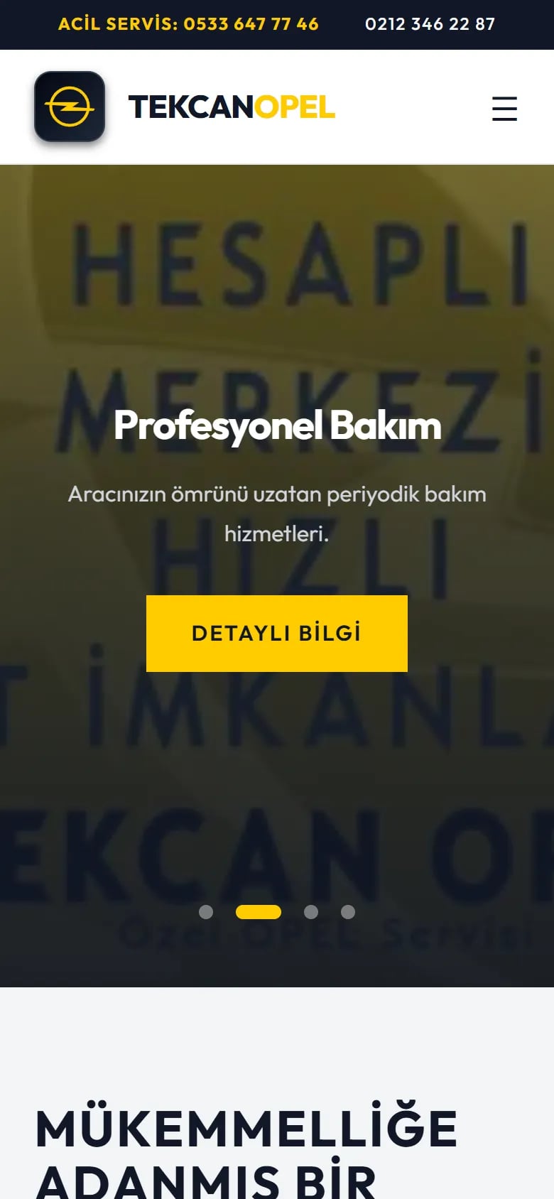 Tekcan Opel Özel Servisi — Startseite