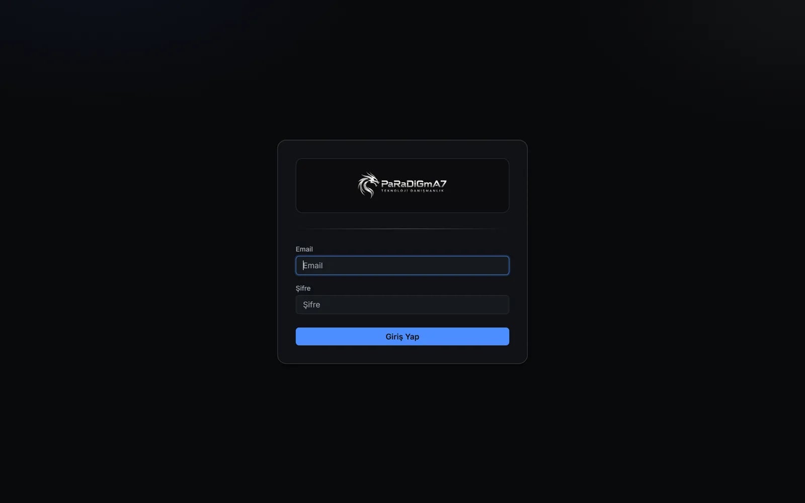 Paradigma7Pay — Bereiche und Unterseiten