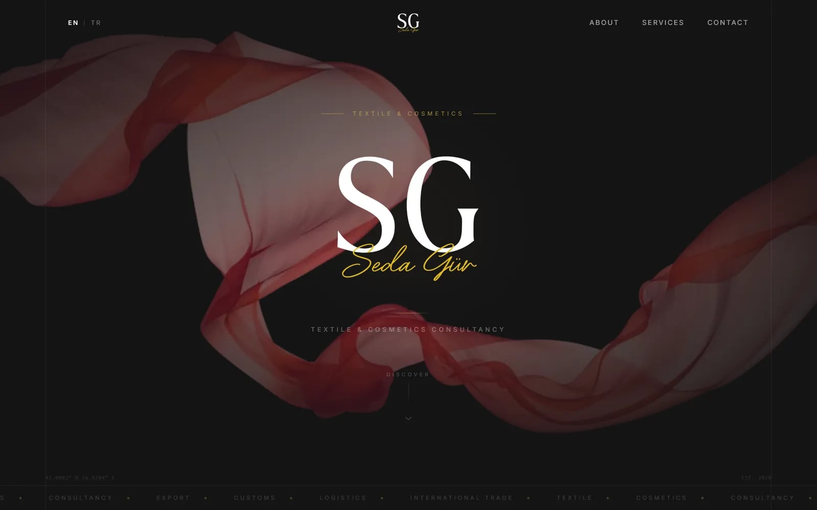 Seda Gür — Sections and inner pages