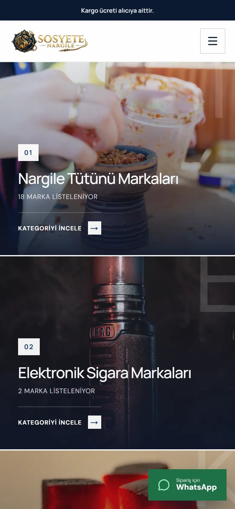 Sosyete Nargile — Home page