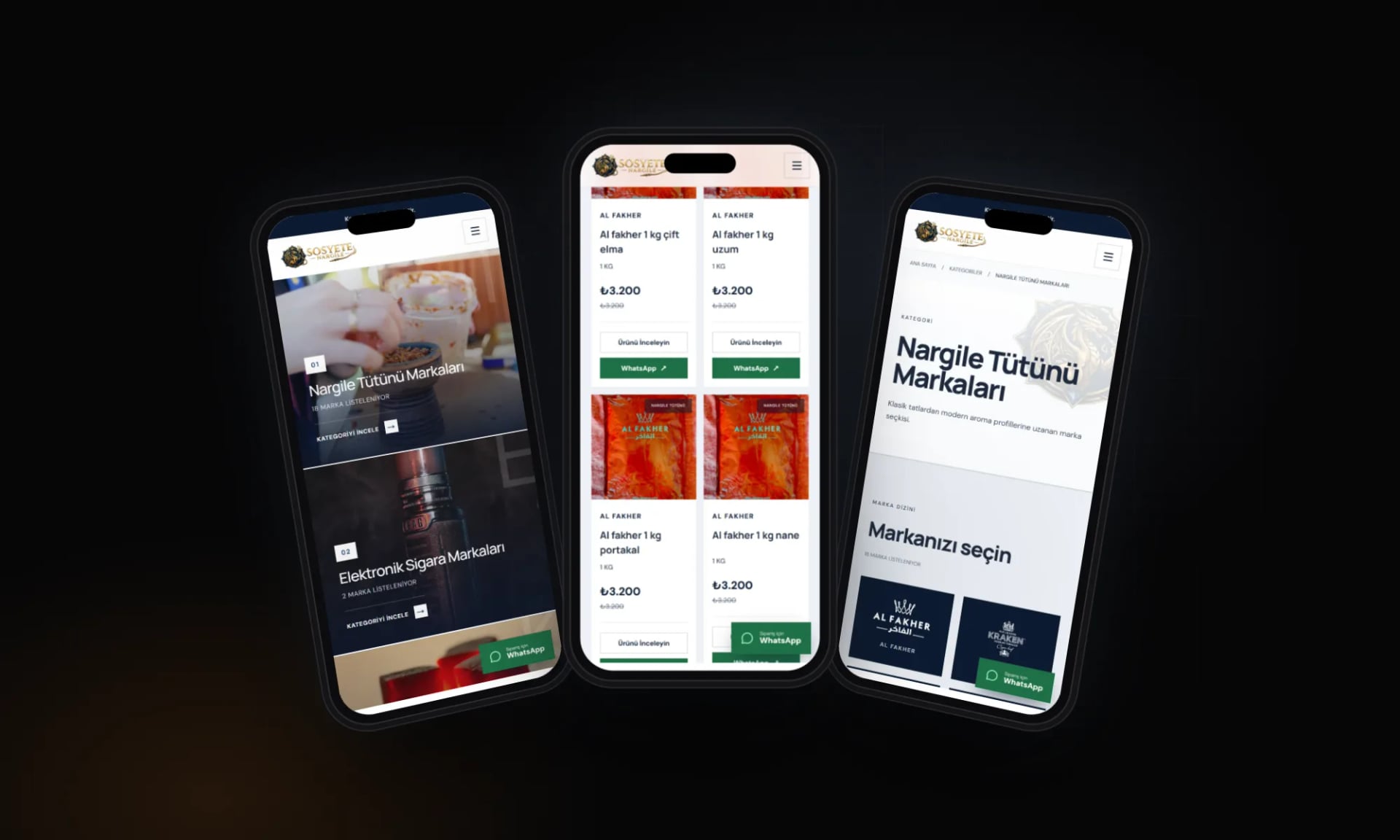 Sosyete Nargile — On mobile