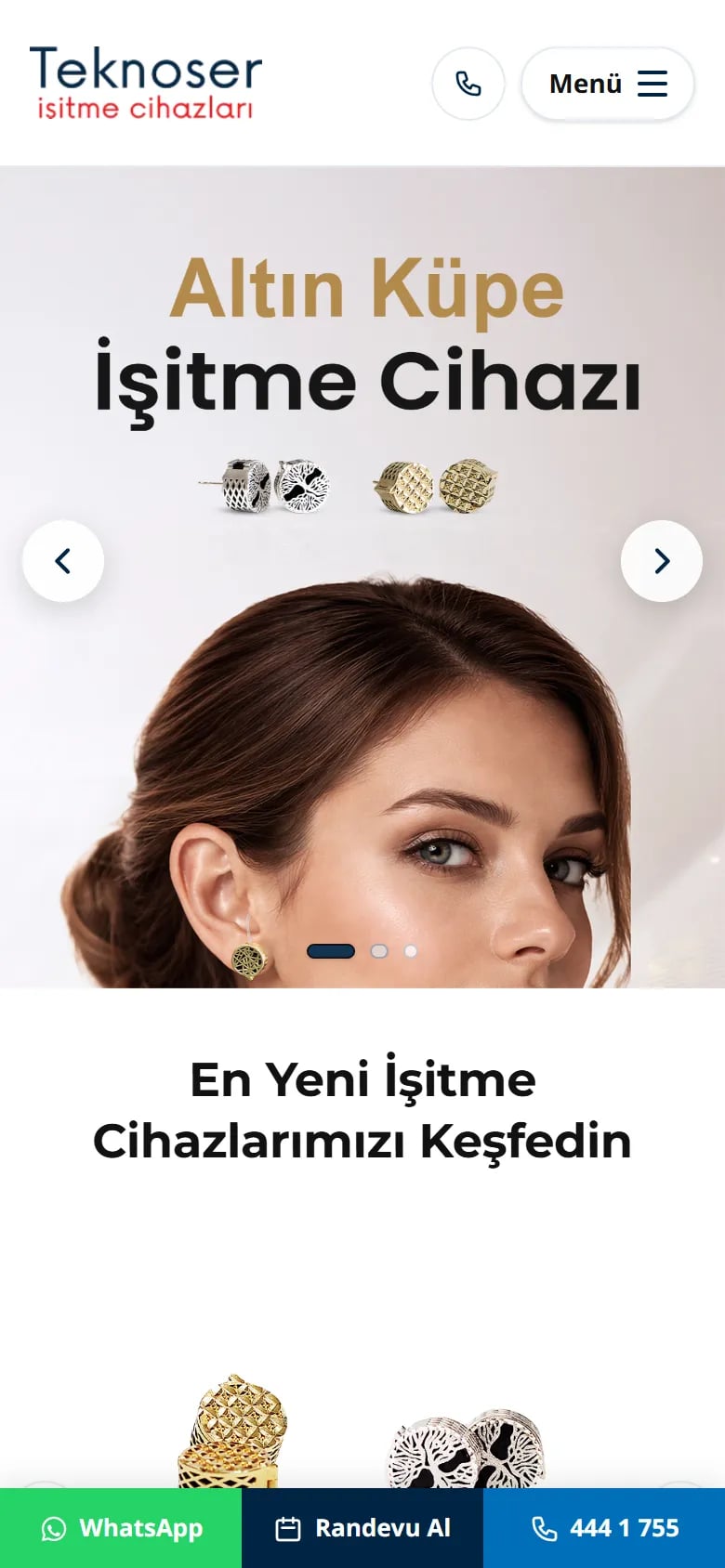 Teknoser İşitme Merkezleri — Ana sayfa