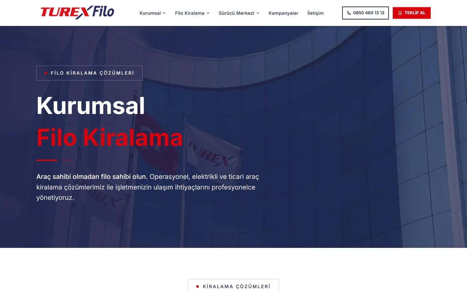Turex Filo — Sections and inner pages