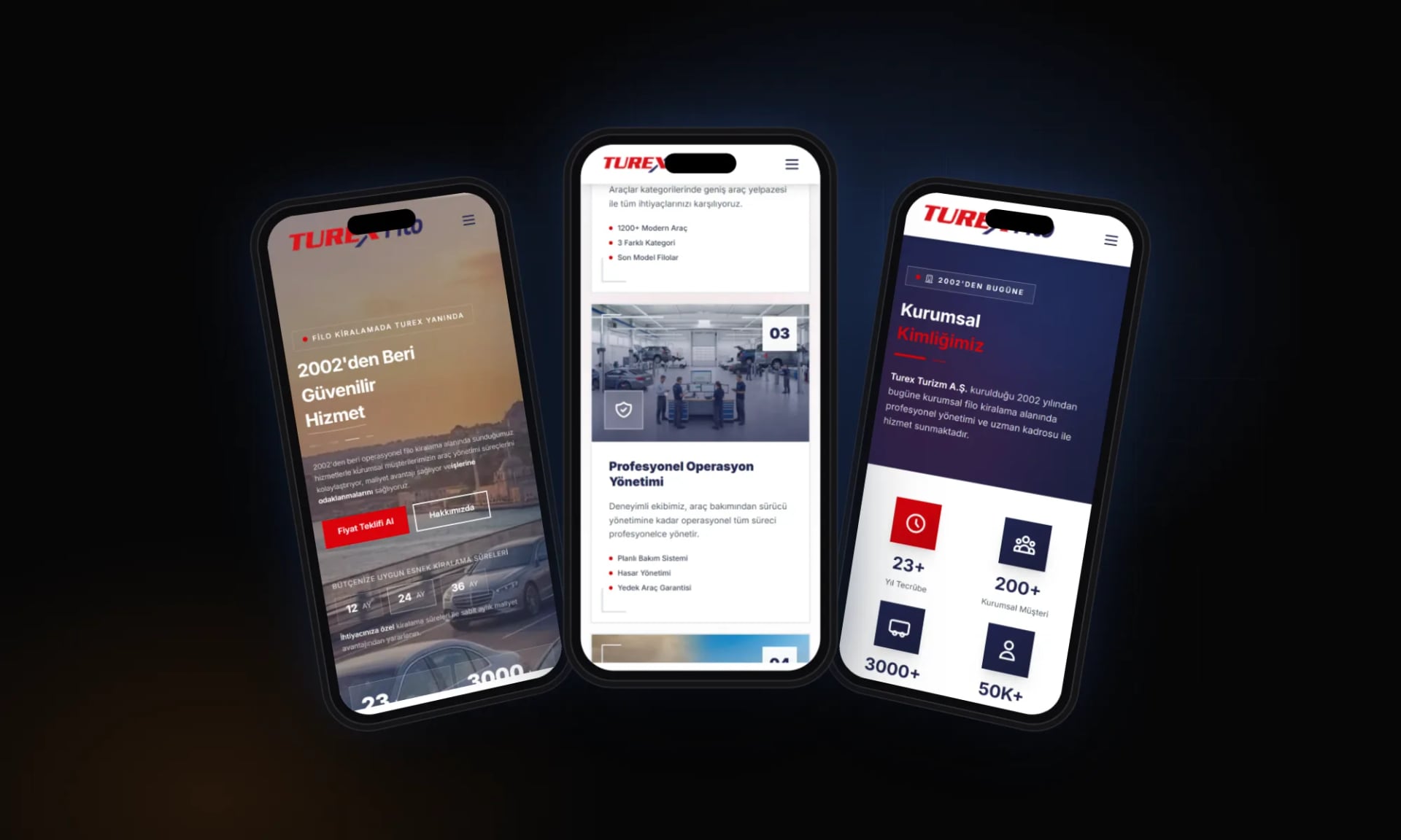 Turex Filo — On mobile
