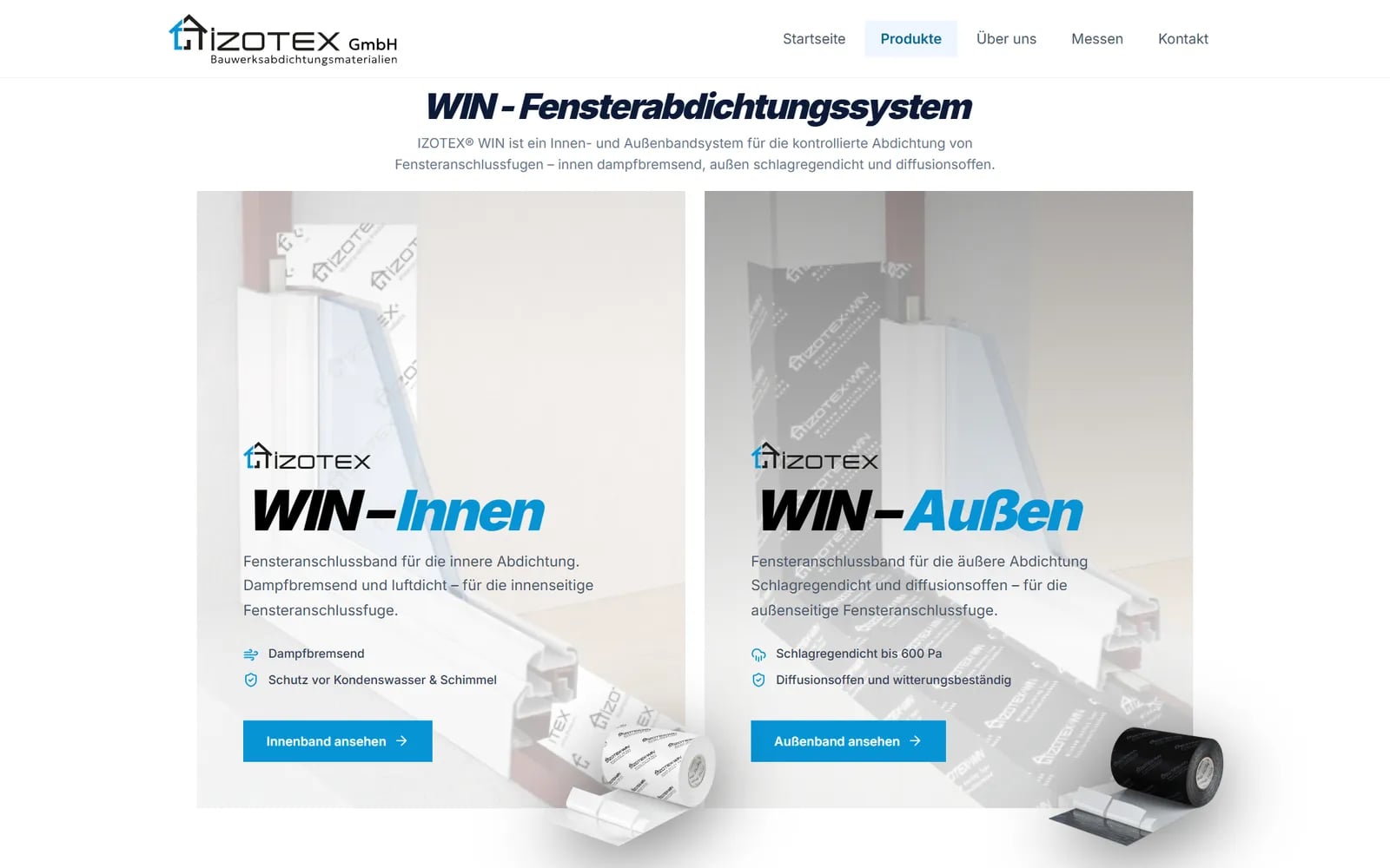 İzotex Germany — Sections and inner pages