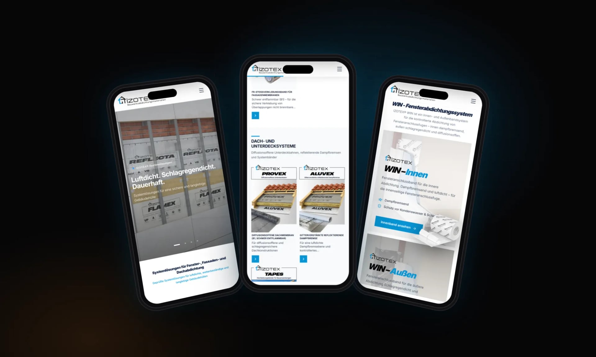 İzotex Germany — On mobile