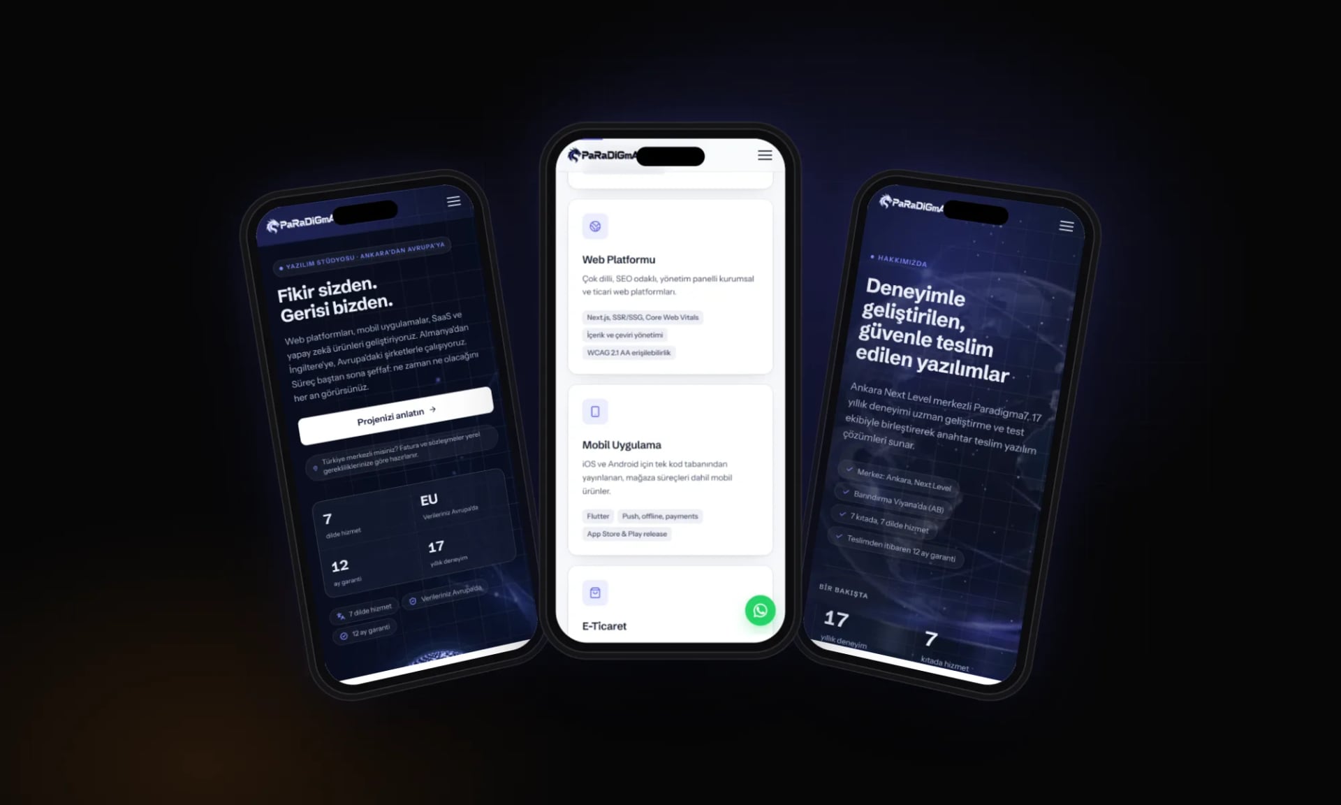 Paradigma7 — On mobile