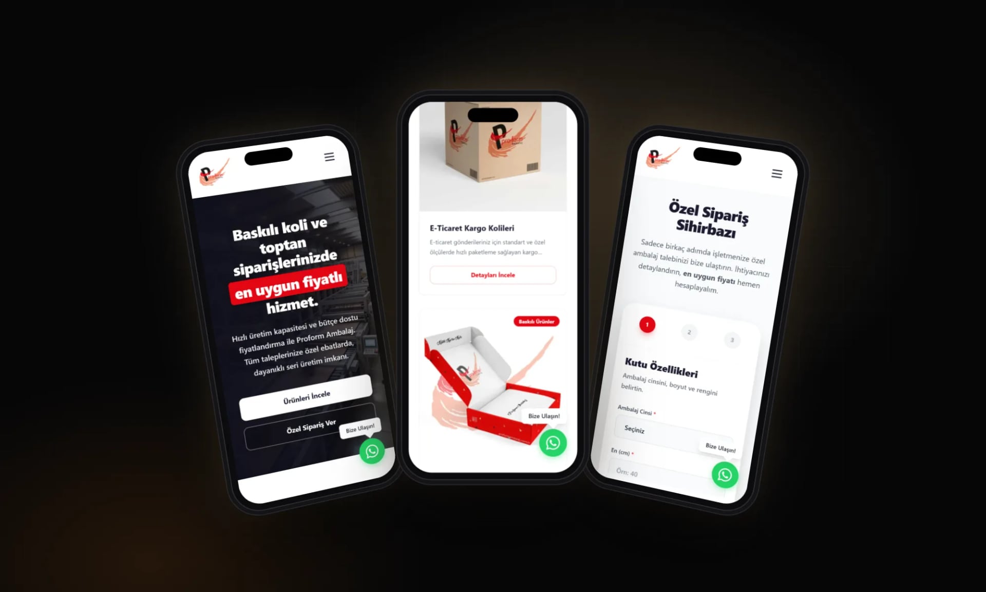 Proform Ambalaj — On mobile