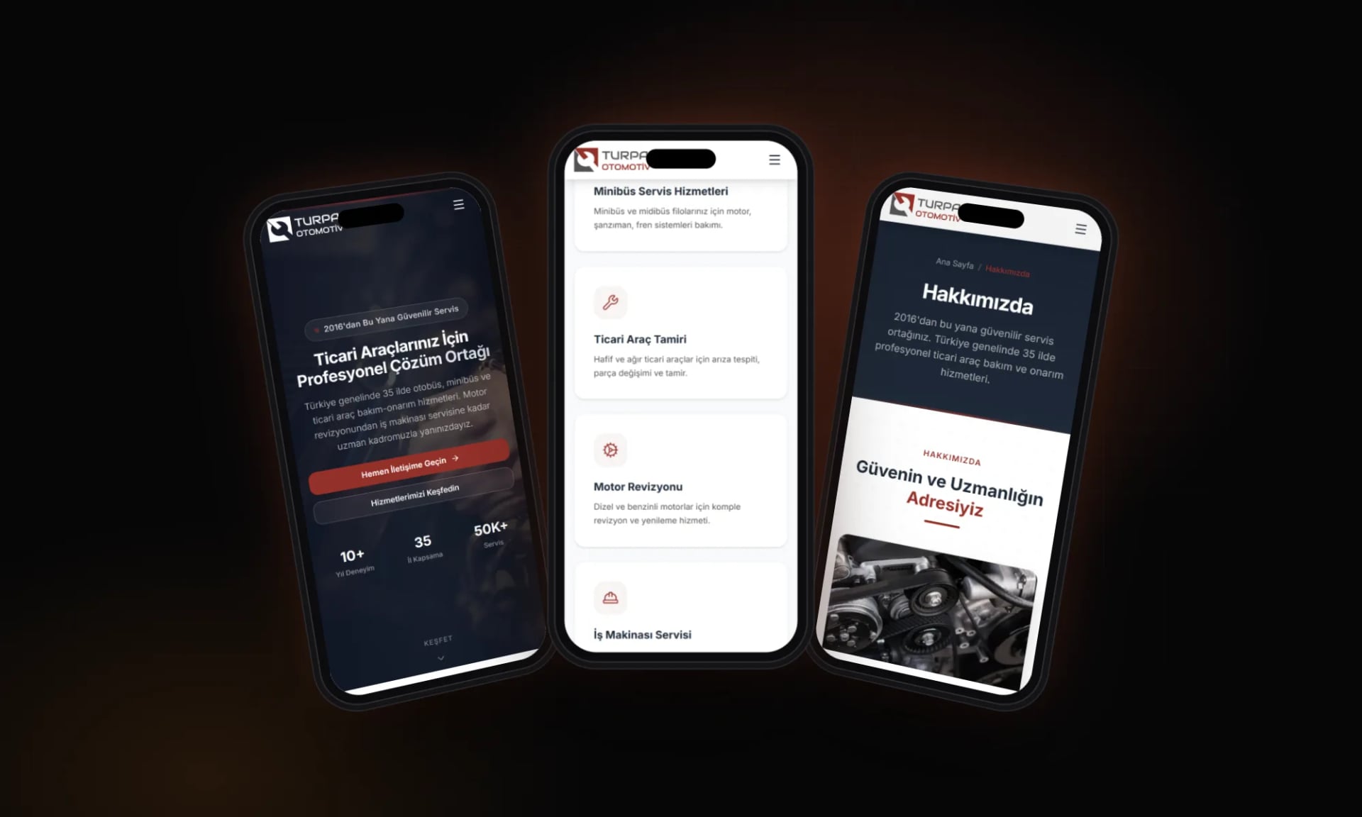 Turpa Otomotiv — On mobile